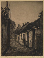 St G 083
<br/>
Botniasteeg Franeker
<br/>
<em>Henke, Christiaan Joseph (Jos) (1885-1958)</em>